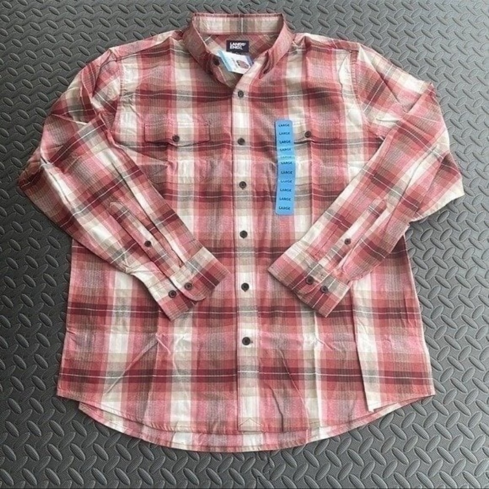 New large lands end Mens Buttondown